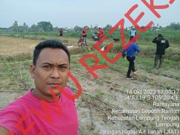 Geolistrik JIAT Desa Rama Yana Lampung Tengah