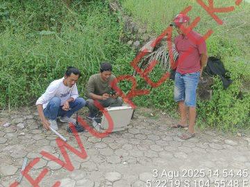 Geolistrik di SMA N 1 Pagelaran Pringsewu